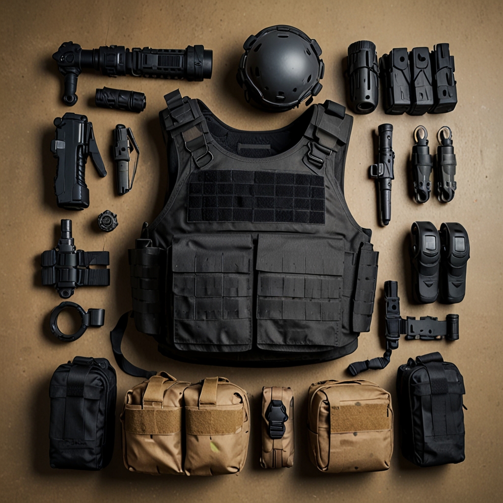 Durable camping gear set with multitasking tools