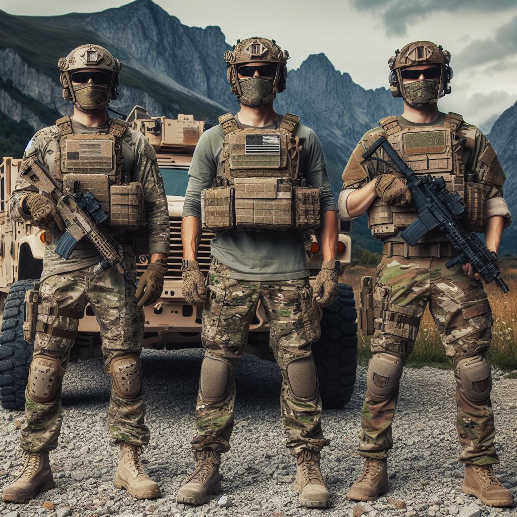 High-quality materials used in BDS chest rig