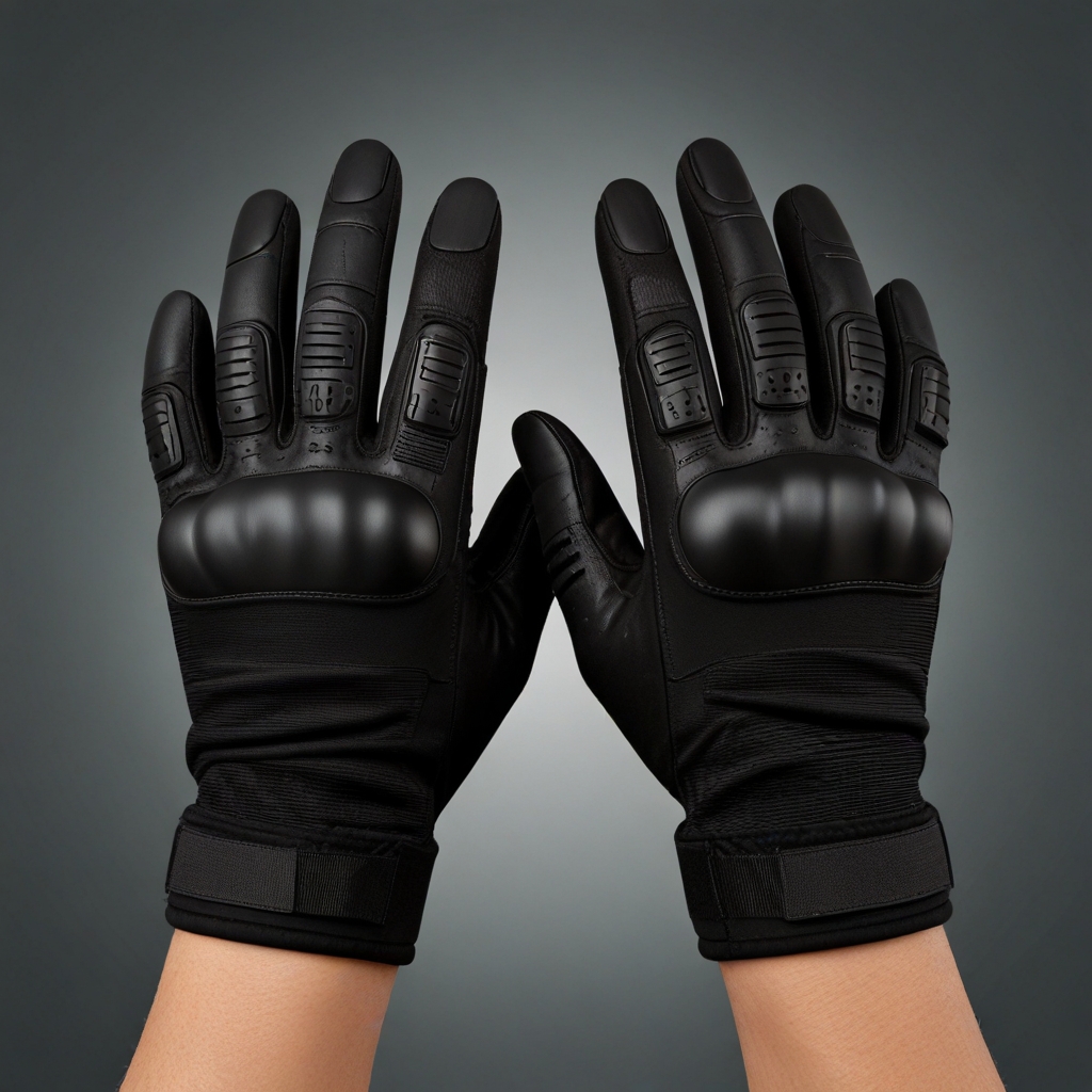 Durable knuckle-protection cycling gloves for outdoor adventures