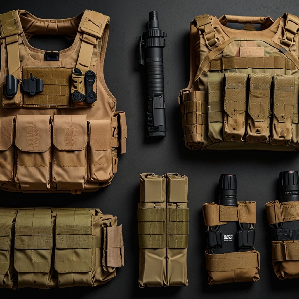 Comparison of tactical bags and packs