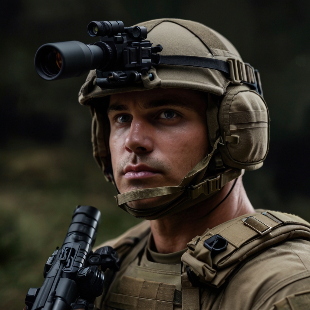 Surveillance camera capturing nighttime activity